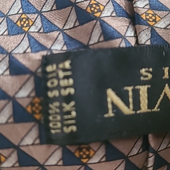 LANVIN PARIS SILK NECK TIE - Picture 5 of 5